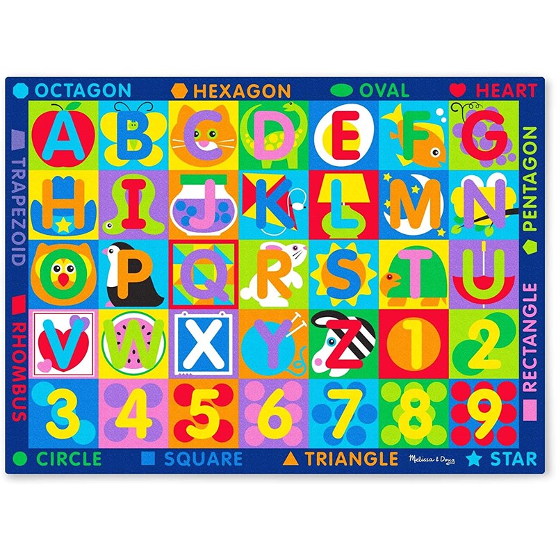 Tapis géant abc-123