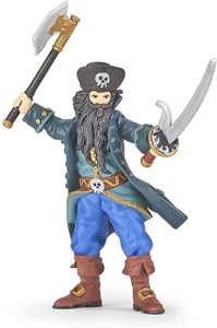 Figurine pirate barbe noire