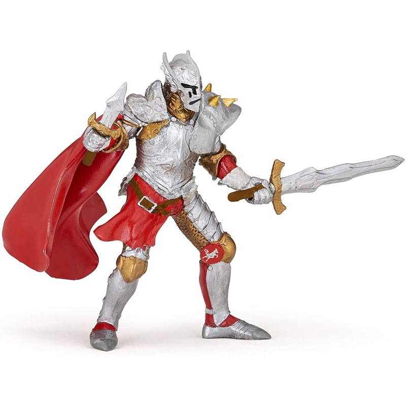 Figurine chevalier au masque de fer
