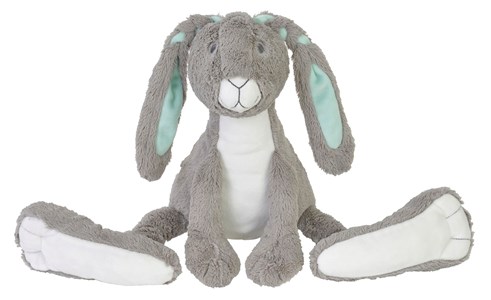 Peluche lapin twine gris 42 cm