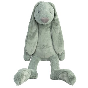 Peluche lapin richie vert 58 cm