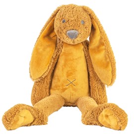 Peluche lapin richie ocre 58 cm