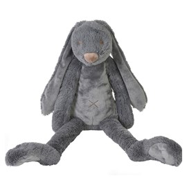 Peluche lapin richie gris 58 cm