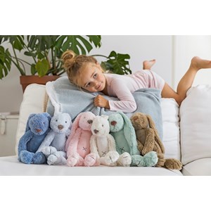 Peluche lapin richie lagoon 38 cm