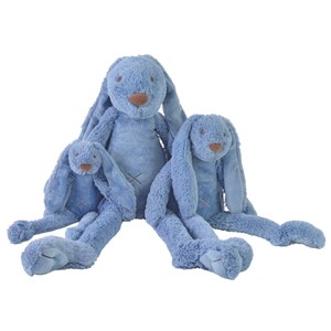 Peluche lapin richie bleu 38 cm