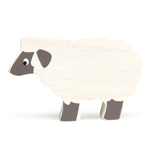 Figurine mouton en bois