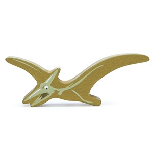 Figurine ptérodactyle en bois