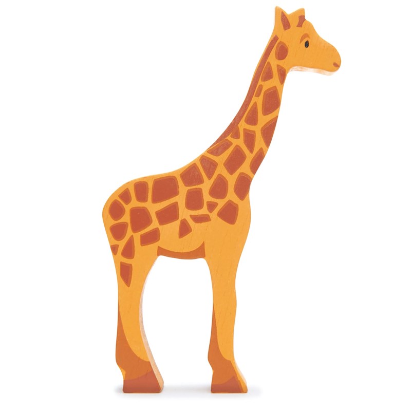 Figurine girafe en bois