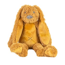 Peluche lapin richie ocre 38 cm