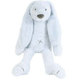 Peluche lapin richie bleu clair 58 cm