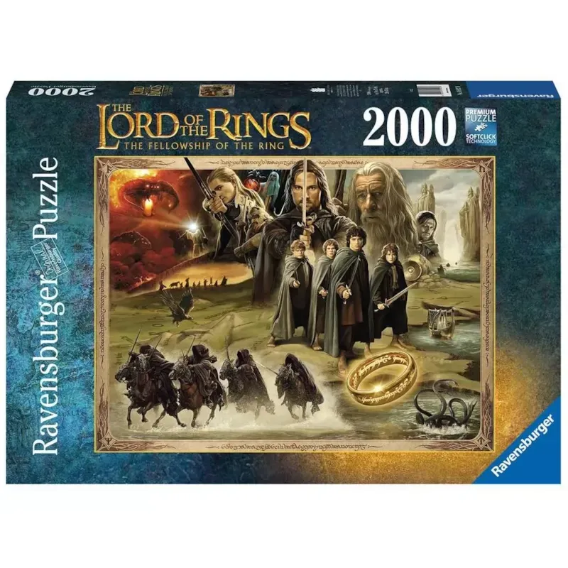 Puzzle la communauté de l'anneau 2000 p