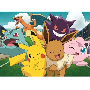 Puzzle pikachu et les pokémon 100 pcs
