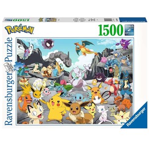 Puzzle pokémon classics 1500 pcs