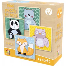 Mini-puzzles forêt
