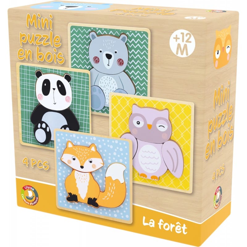 Mini-puzzles forêt