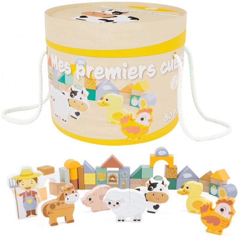 Baril de cubes la ferme