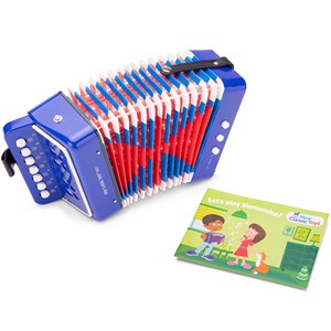 Accordéon bleu