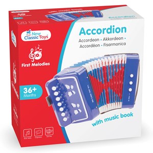 Accordéon bleu
