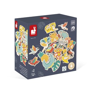 24 magnets tropicaux tropik