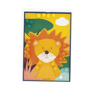 Mosaïques en bois animaux