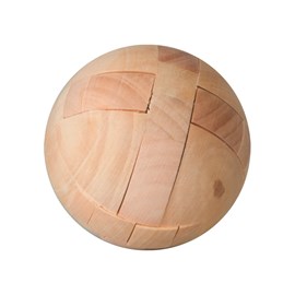 Mini casse-tête en bois sphère