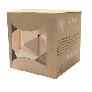 Mini casse-tête en bois etoile