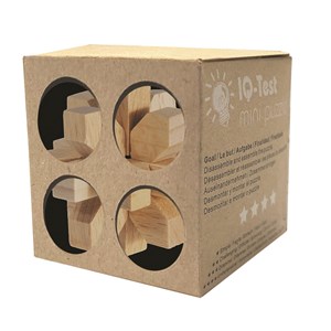 Mini casse-tête en bois cristaux