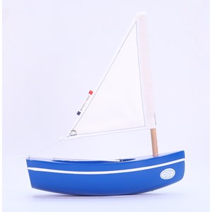 Bateau le bâchi bleu 17cm