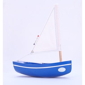 Bateau le bâchi bleu 17cm