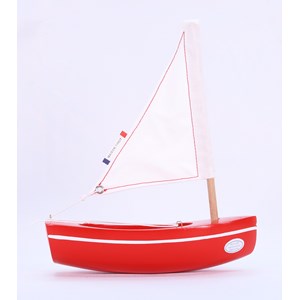 Bateau le bâchi rouge 17cm