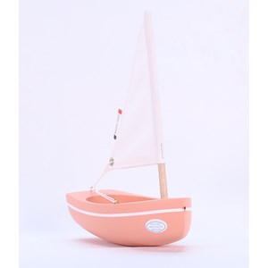 Bateau le bâchi rose 17cm