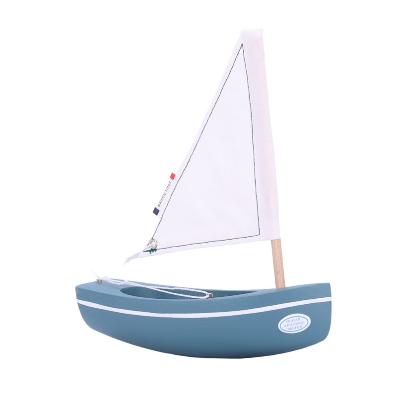 Bateau le bâchi vert abysses 17cm