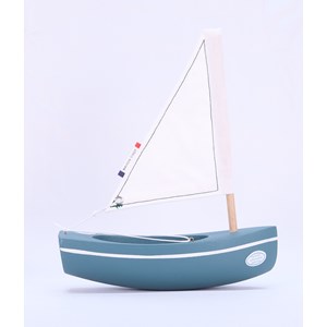 Bateau le bâchi vert abysses 17cm