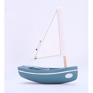Bateau le bâchi vert abysses 17cm