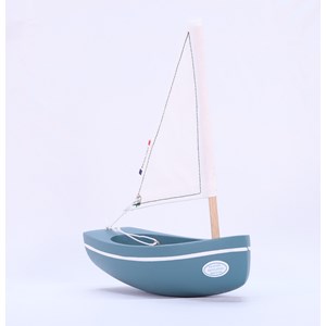 Bateau le bâchi vert abysses 17cm
