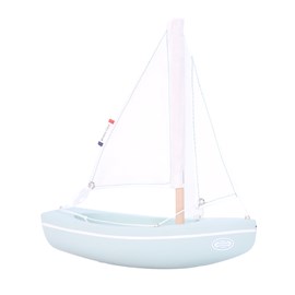 Bateau le sloop vert d'eau 21cm