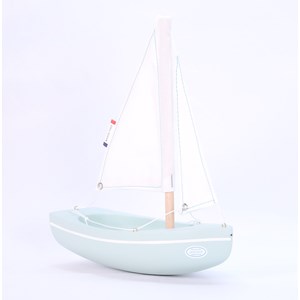 Bateau le sloop vert d'eau 21cm