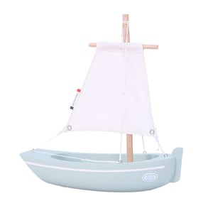 Bateau le misainier vert d'eau 22cm