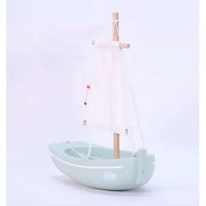 Bateau le misainier vert d'eau 22cm