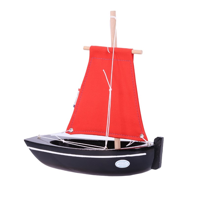 Bateau le misainier noir 22cm