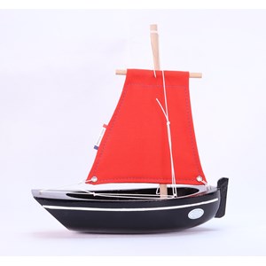 Bateau le misainier noir 22cm