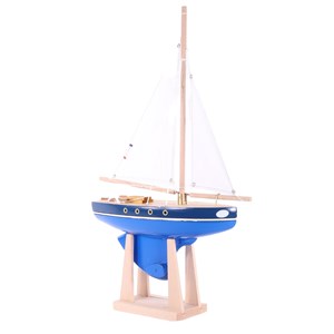 Voilier le tirot bleu 30cm