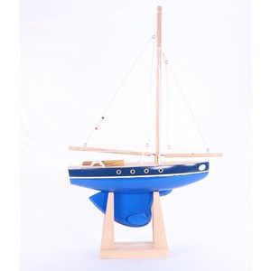 Voilier le tirot bleu 30cm