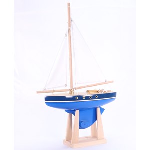 Voilier le tirot bleu 30cm