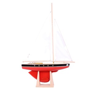 Voilier le tirot rouge 40cm