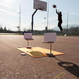 Jeu de puces basketball