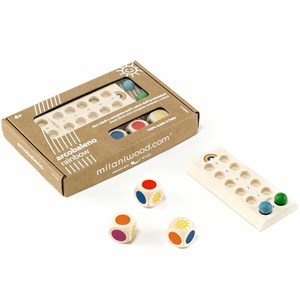 Jeu en bois arc-en-ciel