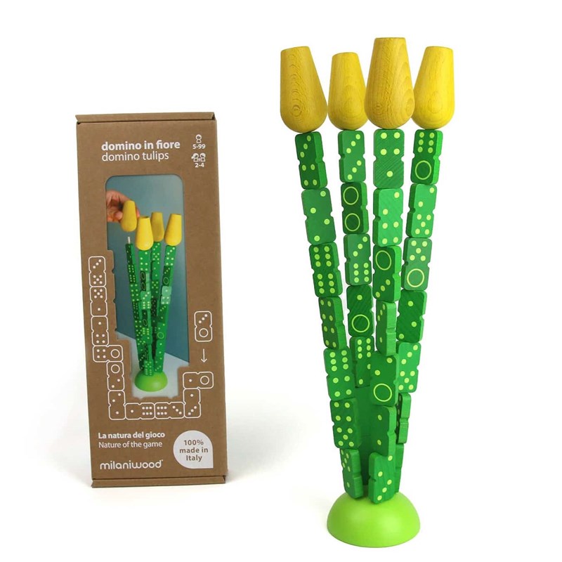 Domino tulipes