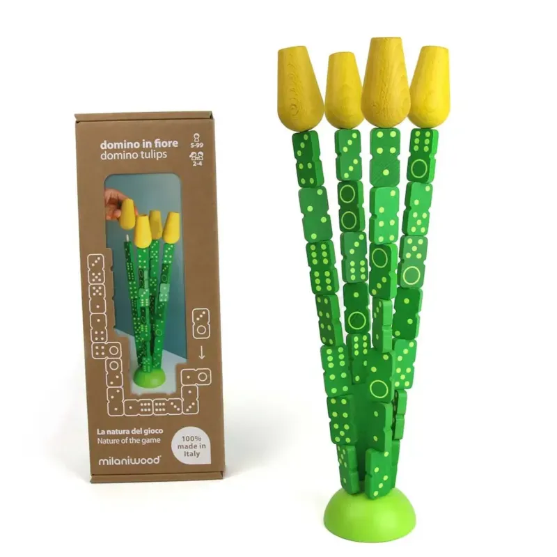 Domino tulipes
