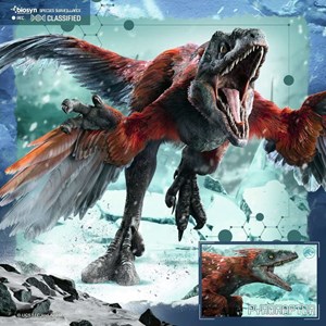 Puzzle t-rex jurassic world 3x49 pcs